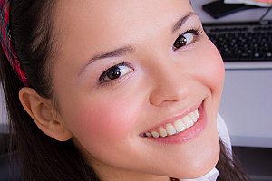 沉迷被揉搓按摩的妇女